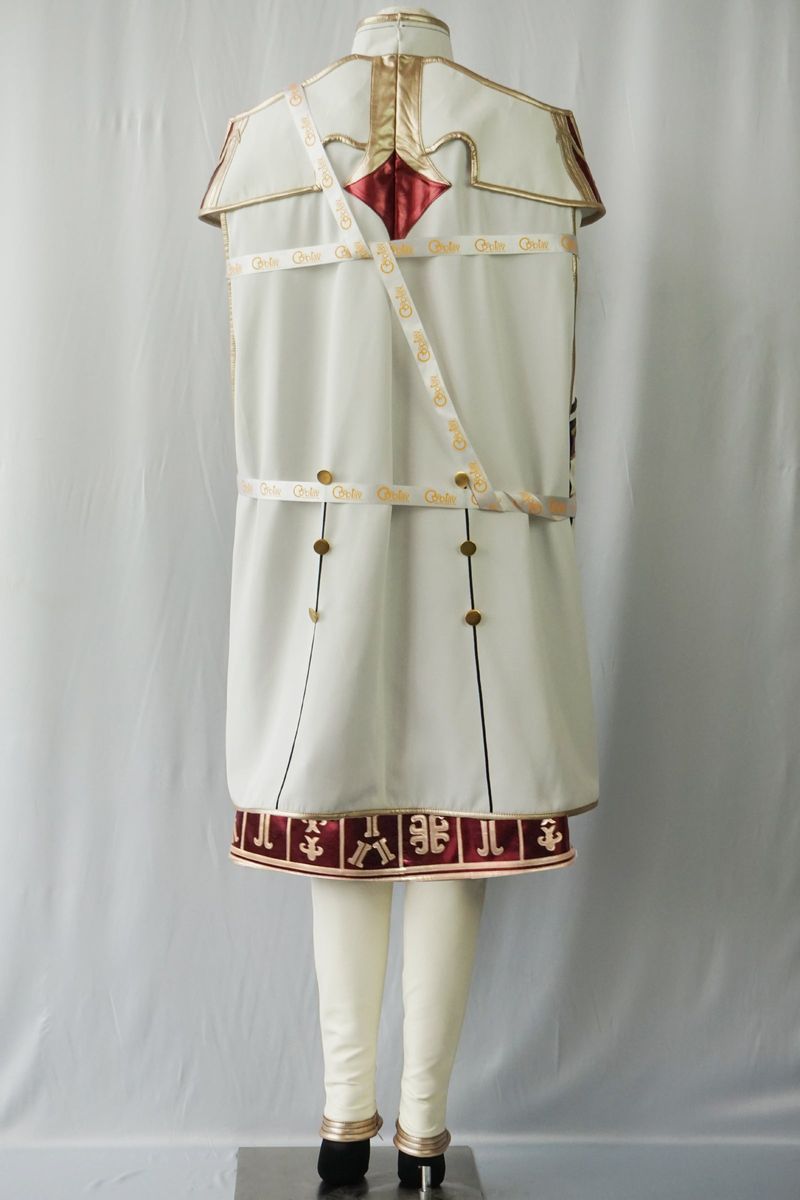 Celica White and Purple Warrior Cosplay Costume