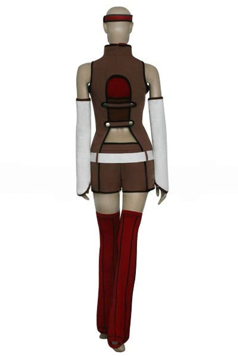Code Geass Kallen Stadtfeld Brown and Red Cosplay Costume