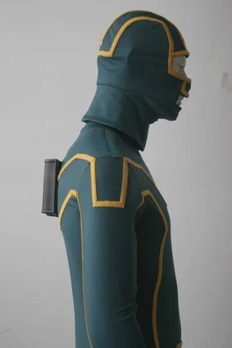 Kick Ass Heroic Suit Cosplay Costume