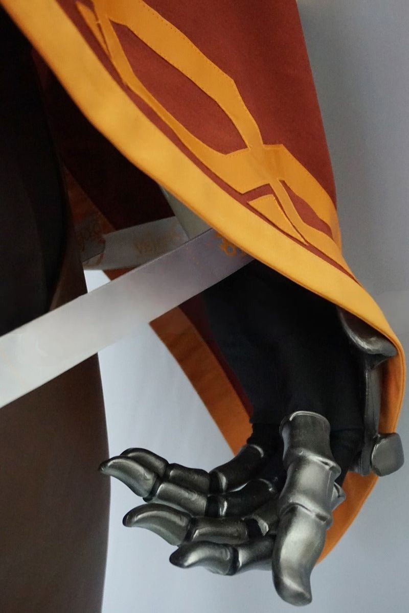 McCree Brown Red Cosplay Costume