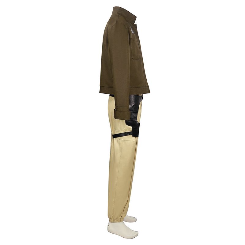 Chirrut Imwe Brown Suit Cosplay Costume