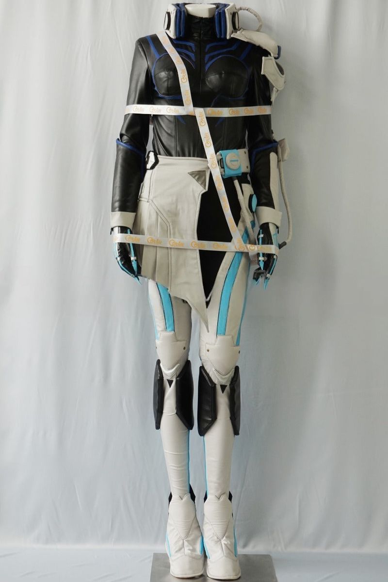 Sombra Cyberspace Skin Cosplay Costume