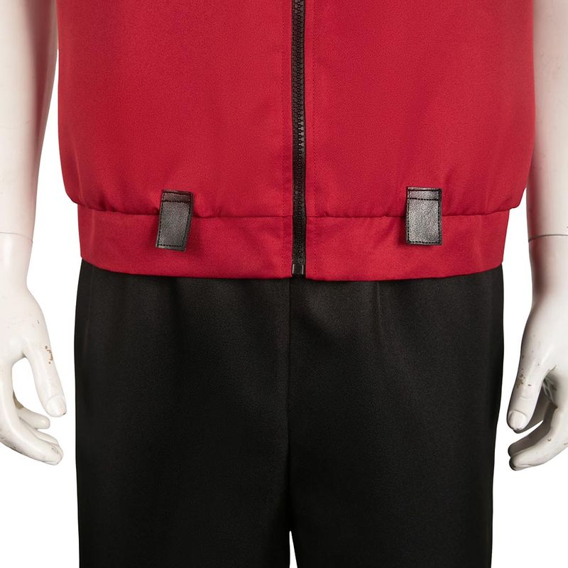 Boy Red Outfit Cosplay Costume