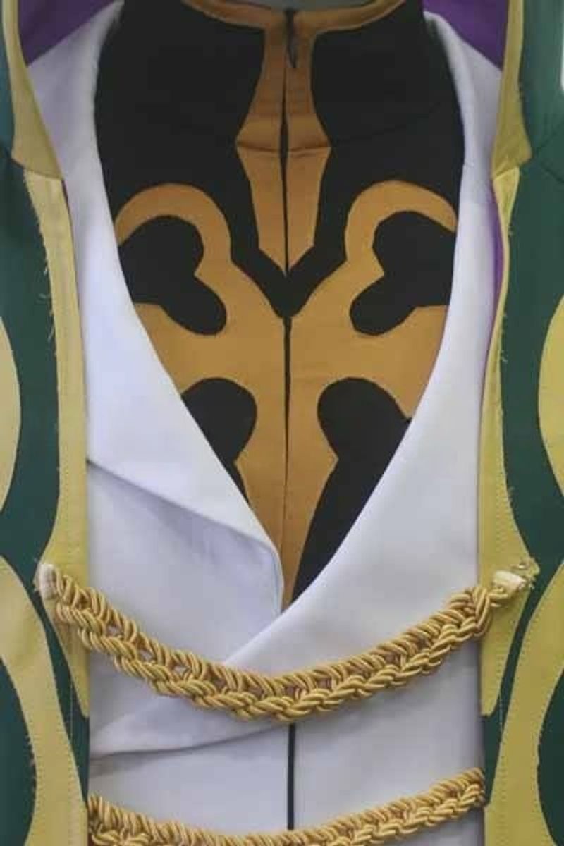 Code Geass Knight of Three Gino Weinberg Cosplay Costume