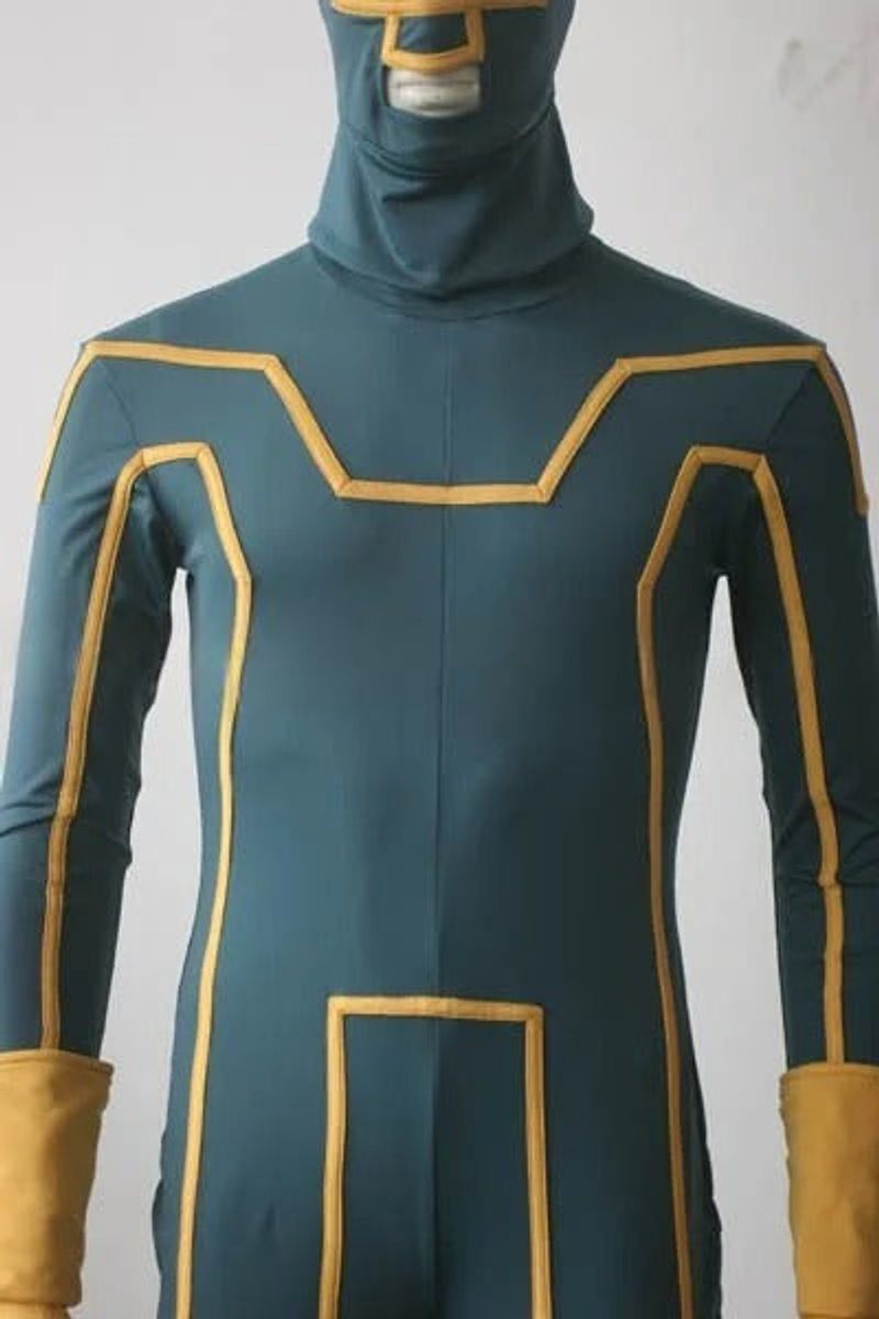 Kick Ass Heroic Suit Cosplay Costume