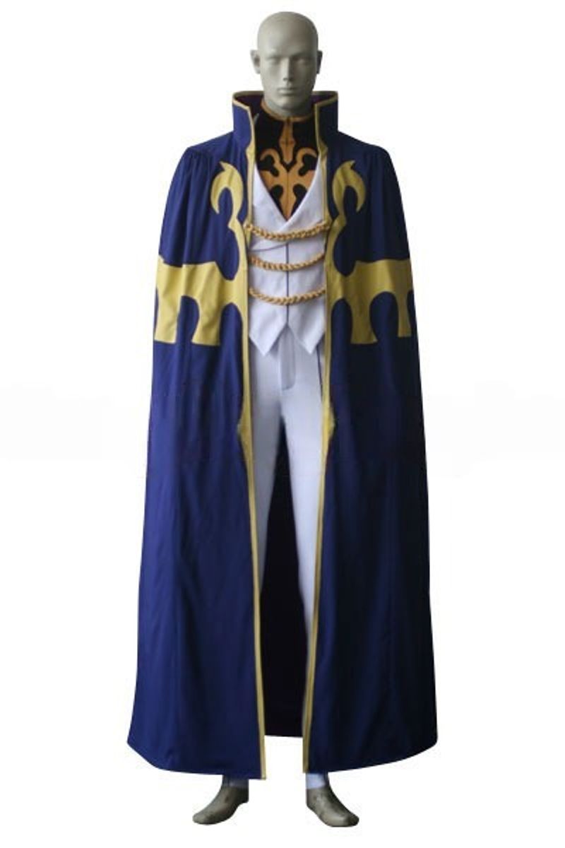 Code Geass Knight of Zero Suzaku Kururugi Cosplay Costume