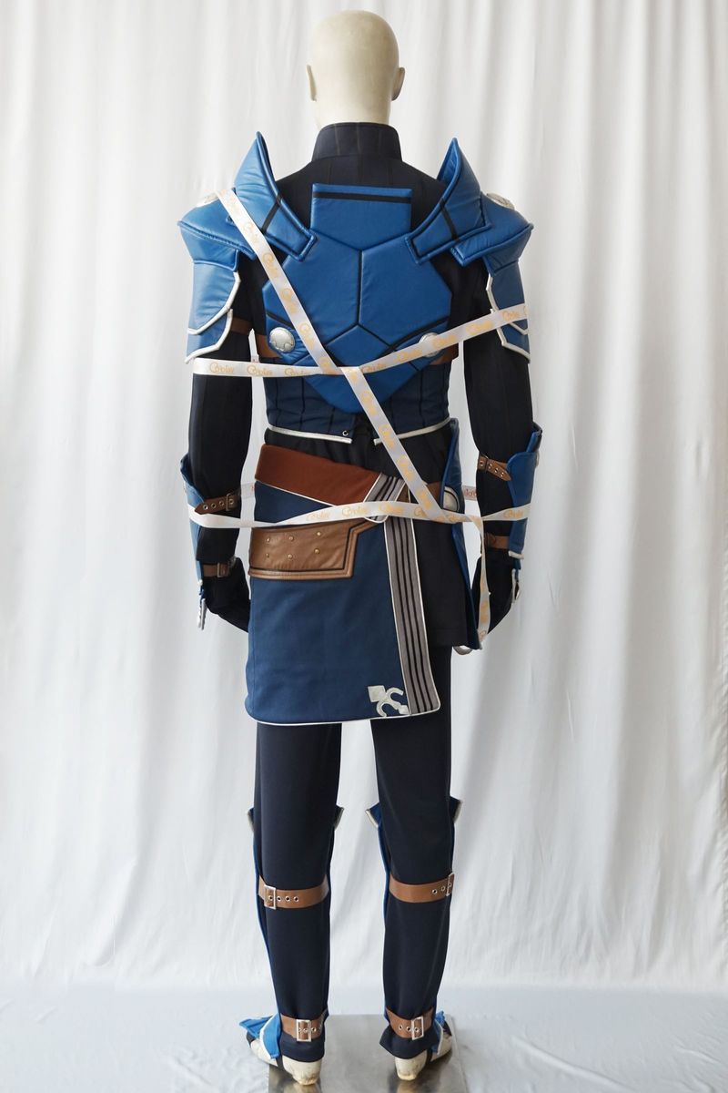 ALM Blue Knight Armor Cosplay Costume