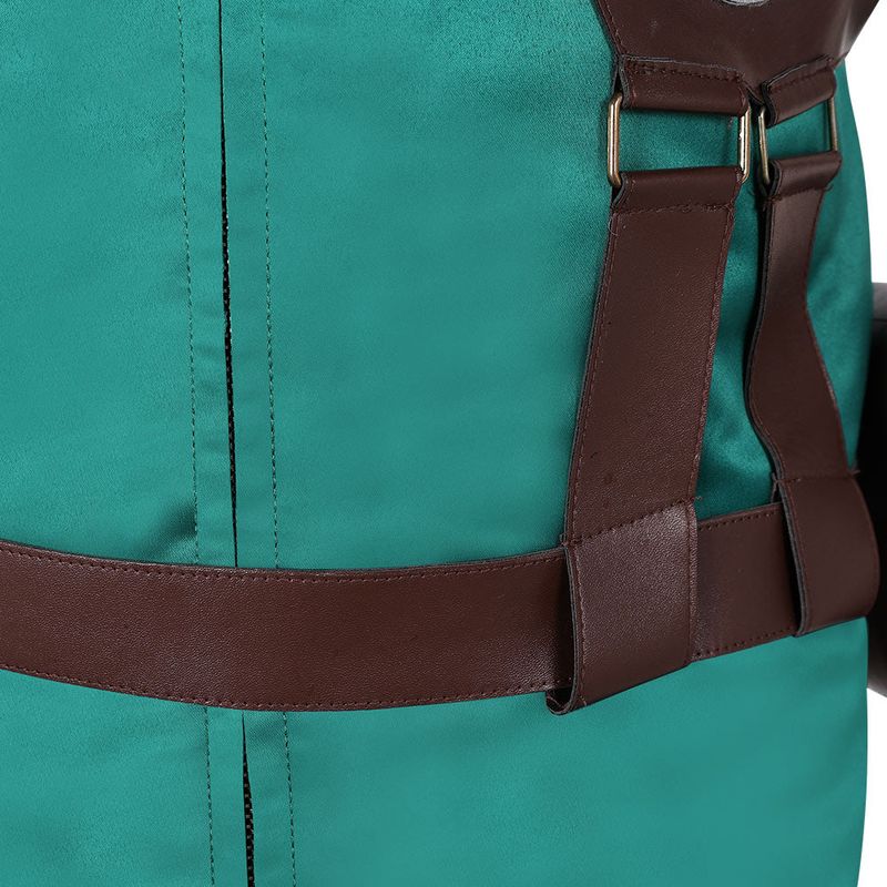 Garcia Green Red Vest Set Cosplay Costume