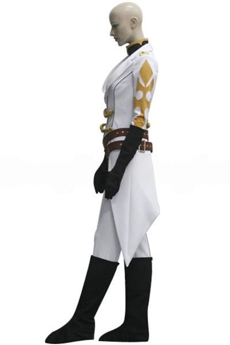 Code Geass Knight of Nine Nonette Enneagram Purple and White Knight Cosplay Costume