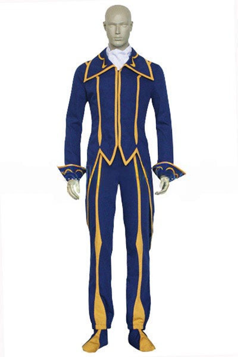 Code Geass Zero Cosplay Costume