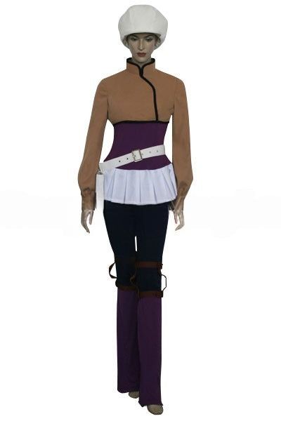 Code Geass C.C. Brown Purple Cosplay Costume