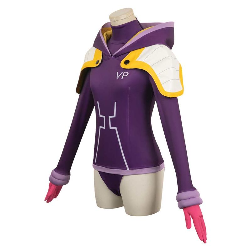 Jewelry Bonney Women Purple Jumpsuit Cosplay Costume