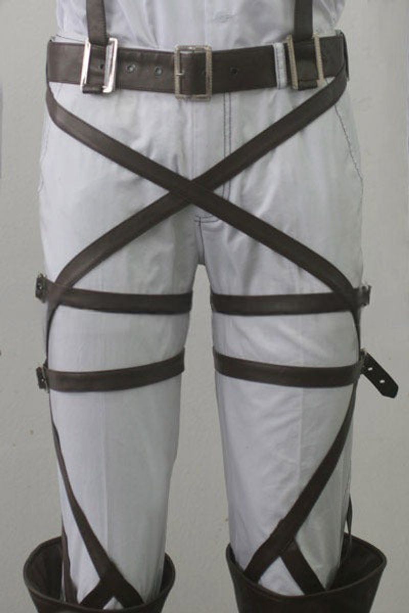 Levi Dark Blue Cloak Cosplay Costume