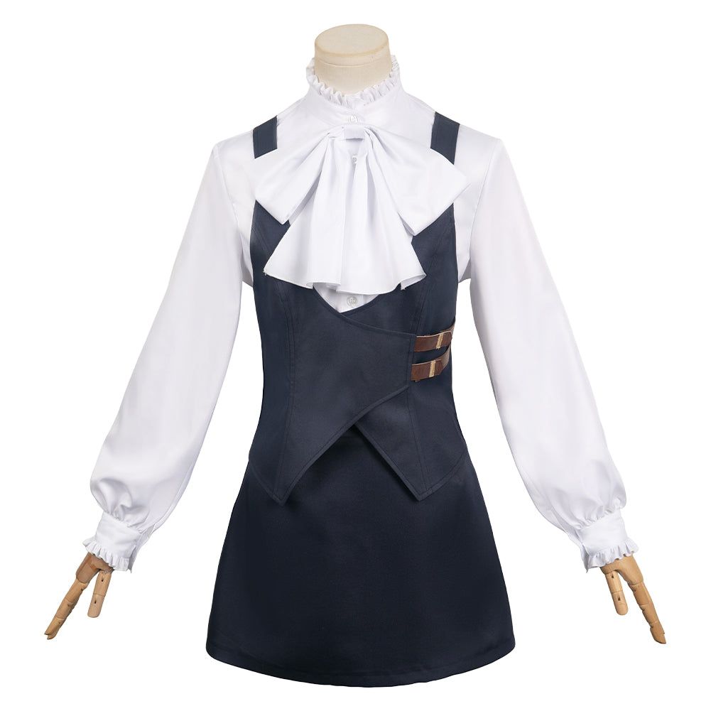 Yor Forger Women Blue And White Dress Cosplay Costume