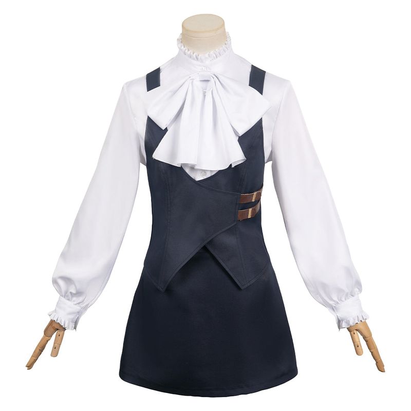 Yor Forger Women Blue And White Dress Cosplay Costume