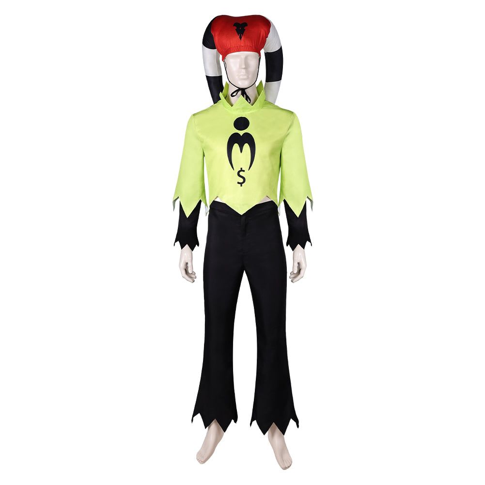 Fizzarolli Yellow Suit With Hat Halloween Cosplay Costume