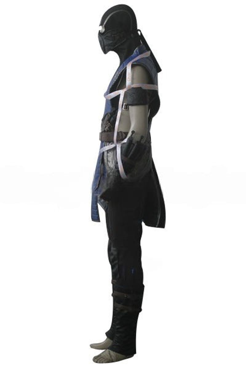 Sub-Zero Kuai Liang Blue Ninja Cosplay Costume