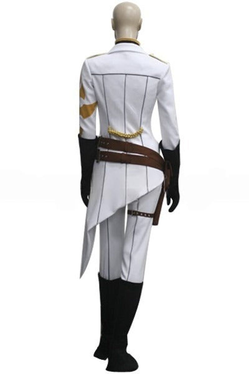 Code Geass Knight of Nine Nonette Enneagram Purple and White Knight Cosplay Costume