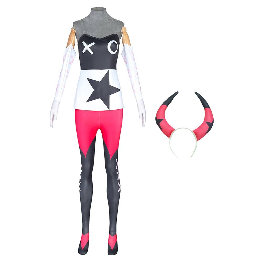 Verosika Mayday Women Pink Outfit Cosplay Costume