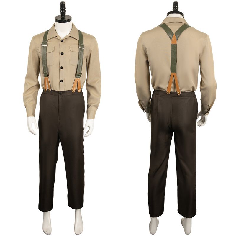 Gus March Phillips Brown Outift Cosplay Costume
