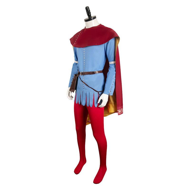 Suzerain Red And Blue Outift Halloween Cosplay Costume