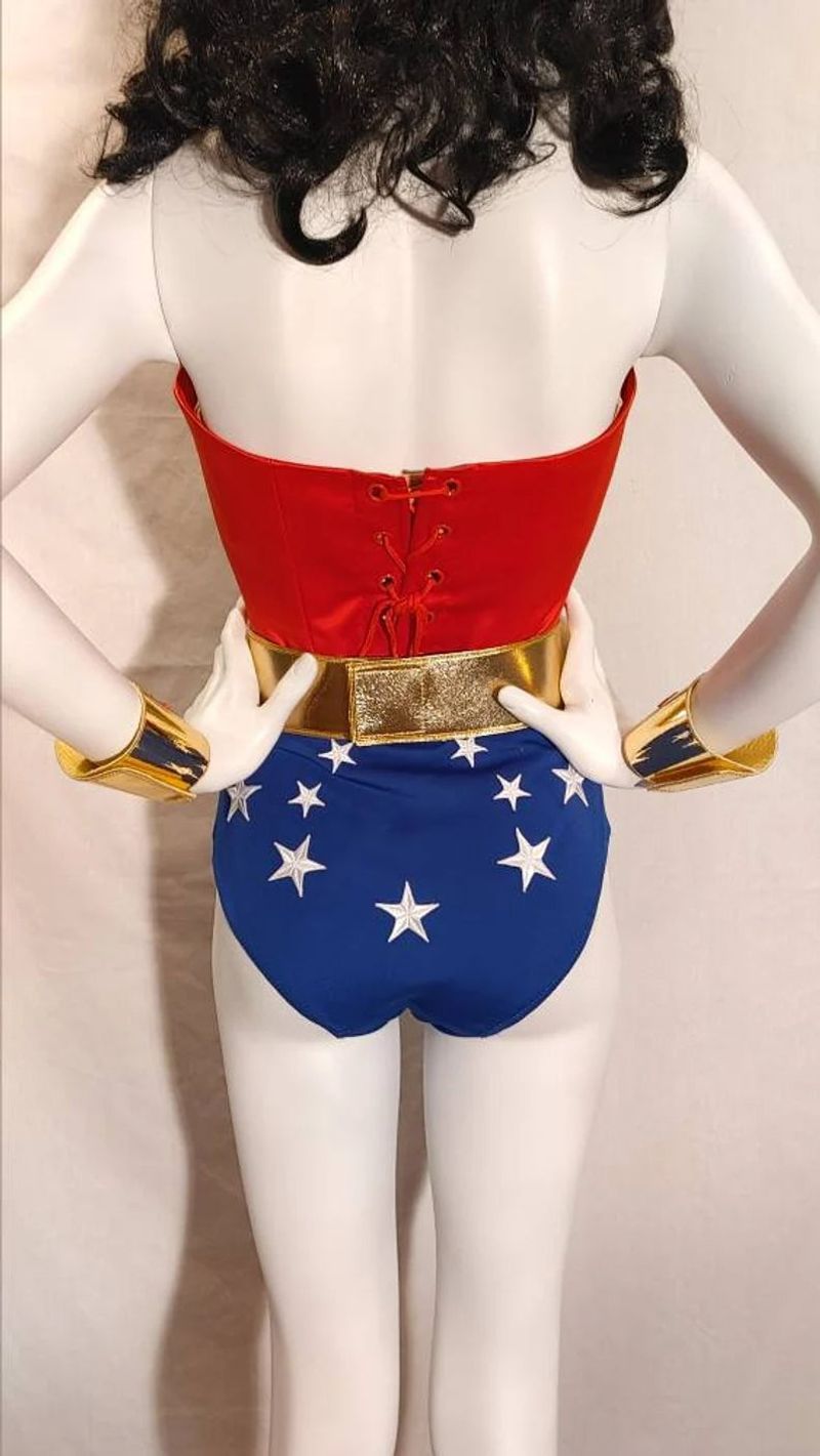 80s Wonder Woman Lynda Carter Cosplay Costume