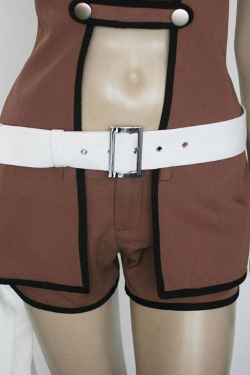 Code Geass Kallen Stadtfeld Brown and Red Cosplay Costume