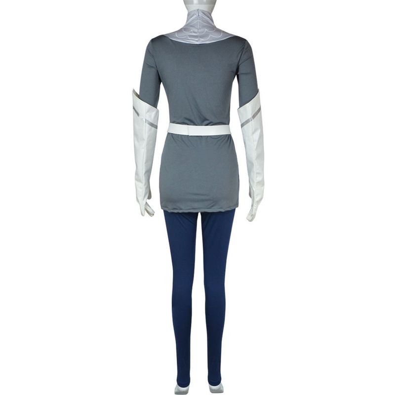 Lute Women Grey Outfit Halloween Cosplay Costume