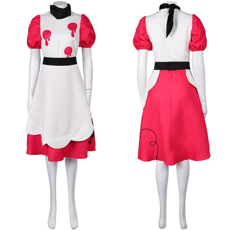 Niffty Women White Dress Cosplay Costume