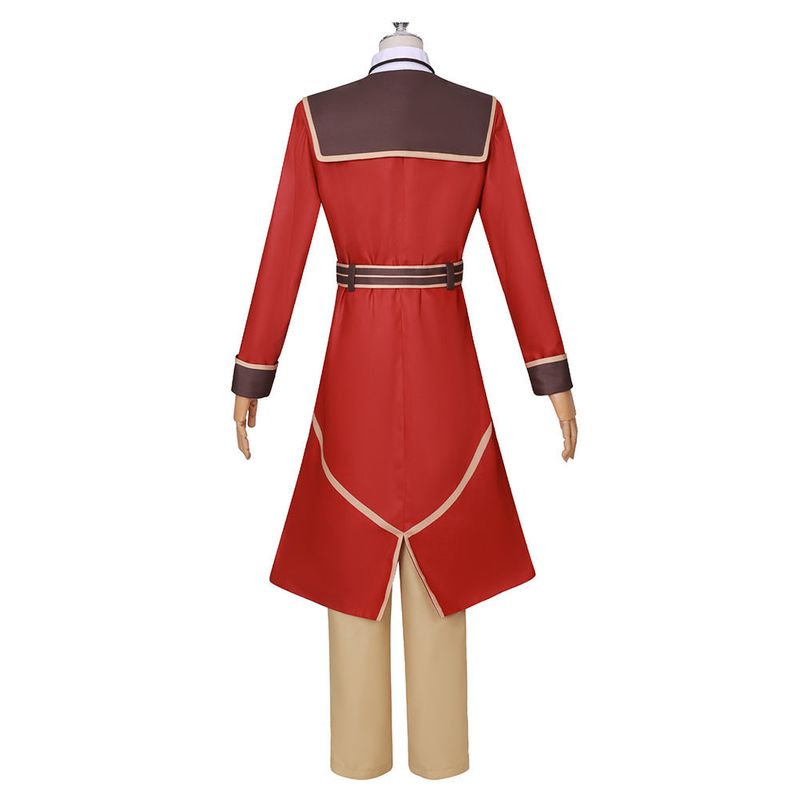 Patrick Ashbatten Red Outfit Cosplay Costume