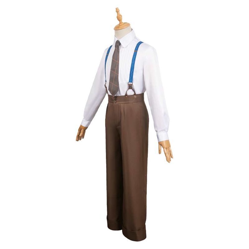 Charlemagne Brown Suit Cosplay Costume