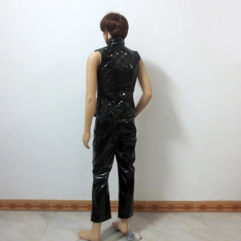 Mello Mihael Keehl Black Quilted Cosplay Outfit