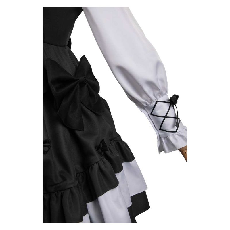 Madoka Kaname Women Black Dress Cosplay Costume