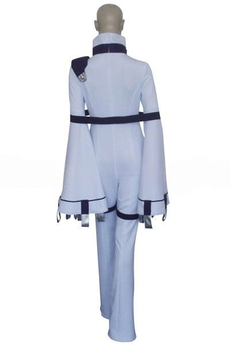 Code Geass C.C. Prison White Outfit Cosplay Costume