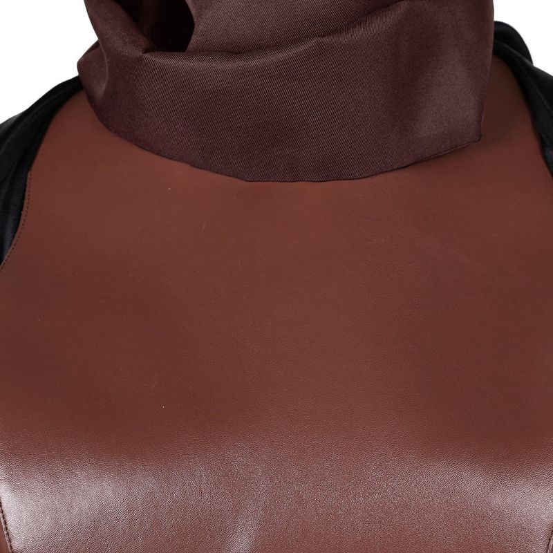 Jecki Lon Women Brown Outfit Cosplay Costume