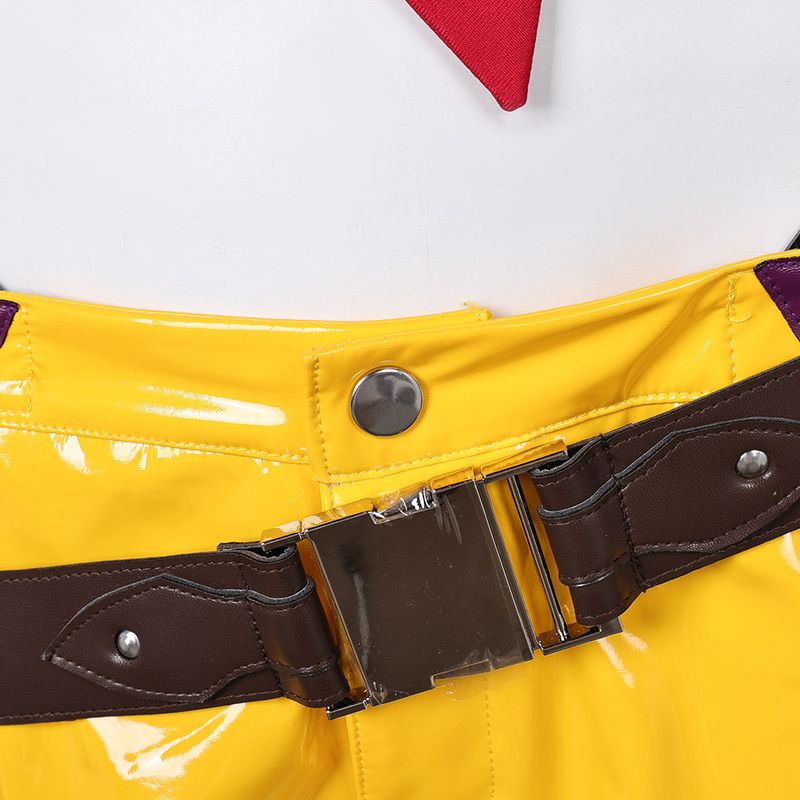 Ashe Women Red Cowboy Outfit Cosplay Costume