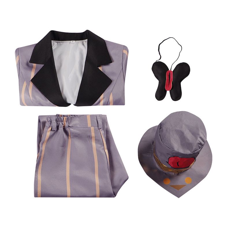 Sir Pentious Purple Suit Cosplay Costume