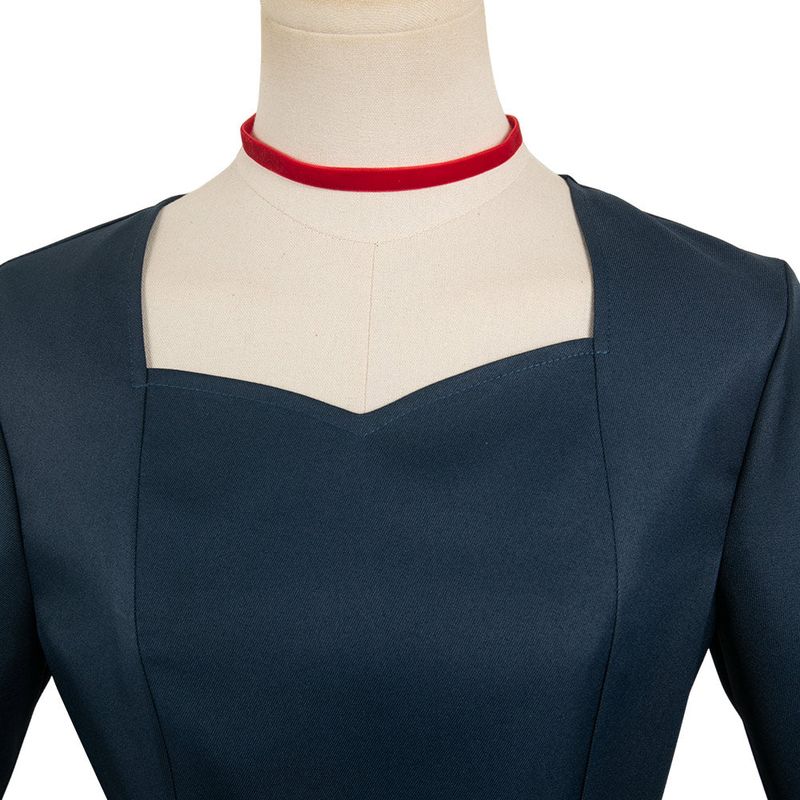 Marcille Women Dark Blue Dress Cosplay Costume