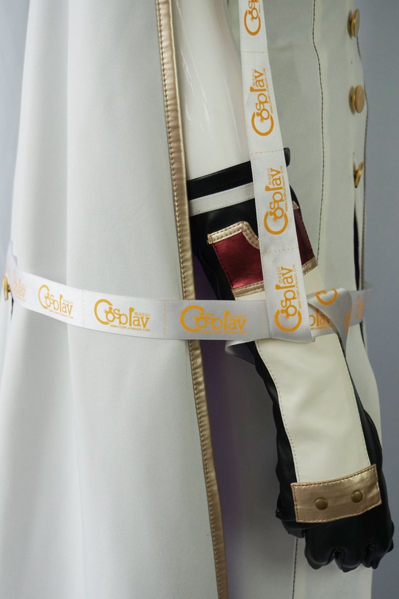 Celica White and Purple Warrior Cosplay Costume