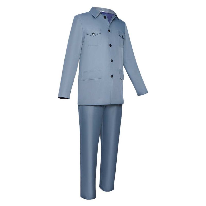 Mahito Maki Blue Top Pants Cosplay Costume