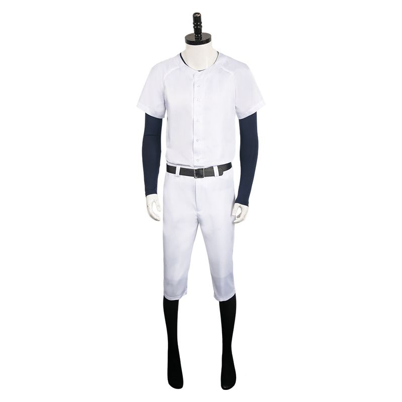 Kiyomine Haruka White Uniform Cosplay Costume