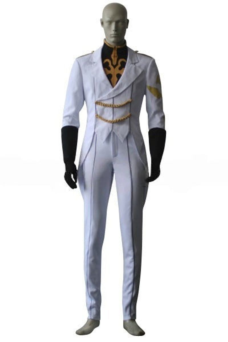 Code Geass Knight of Three Gino Weinberg Cosplay Costume