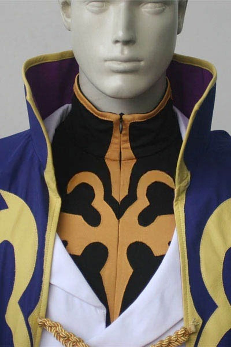 Code Geass Knight of Zero Suzaku Kururugi Cosplay Costume