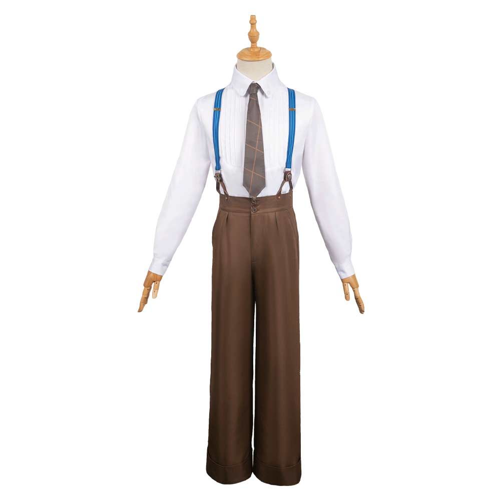 Charlemagne Brown Suit Cosplay Costume