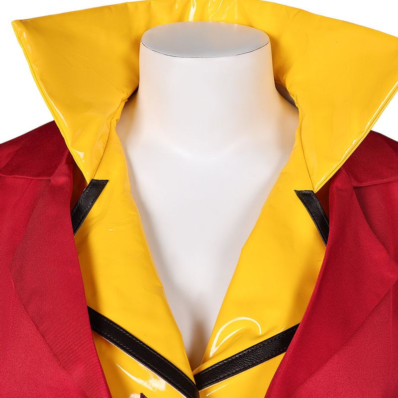 Ashe Women Red Cowboy Outfit Cosplay Costume