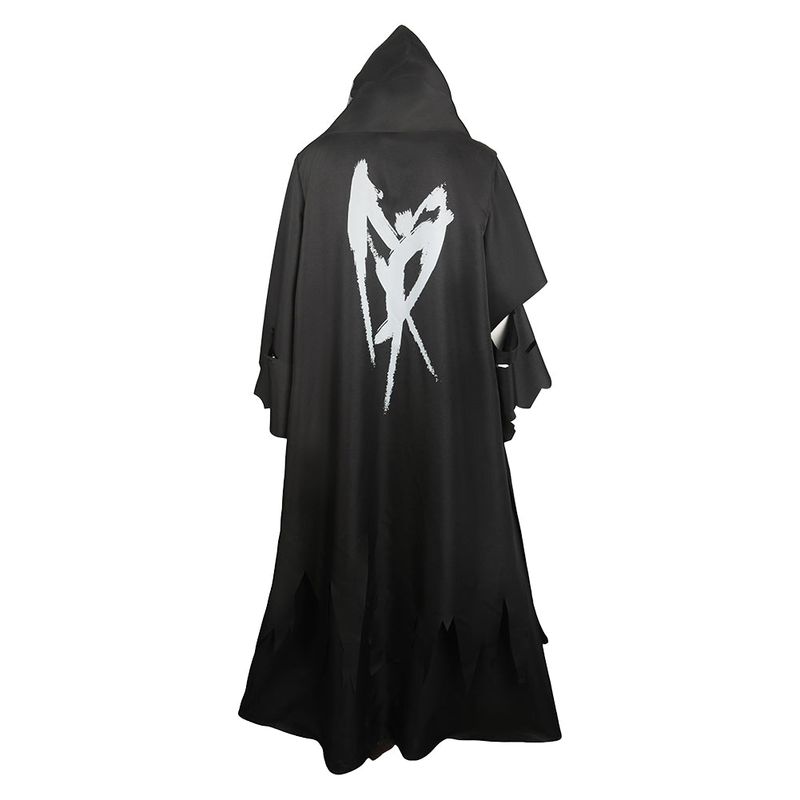 Sephiroth-clone Black Robe Cosplay Costume