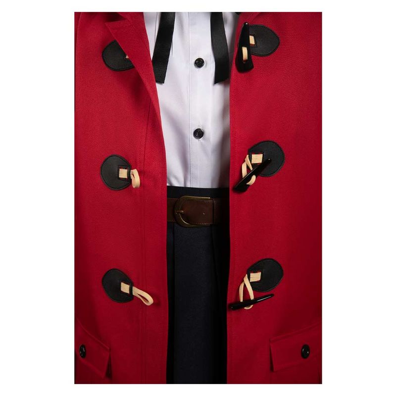 Nina Iseri Women Red Outfit Cosplay Costume