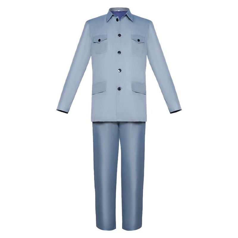 Mahito Maki Blue Top Pants Cosplay Costume