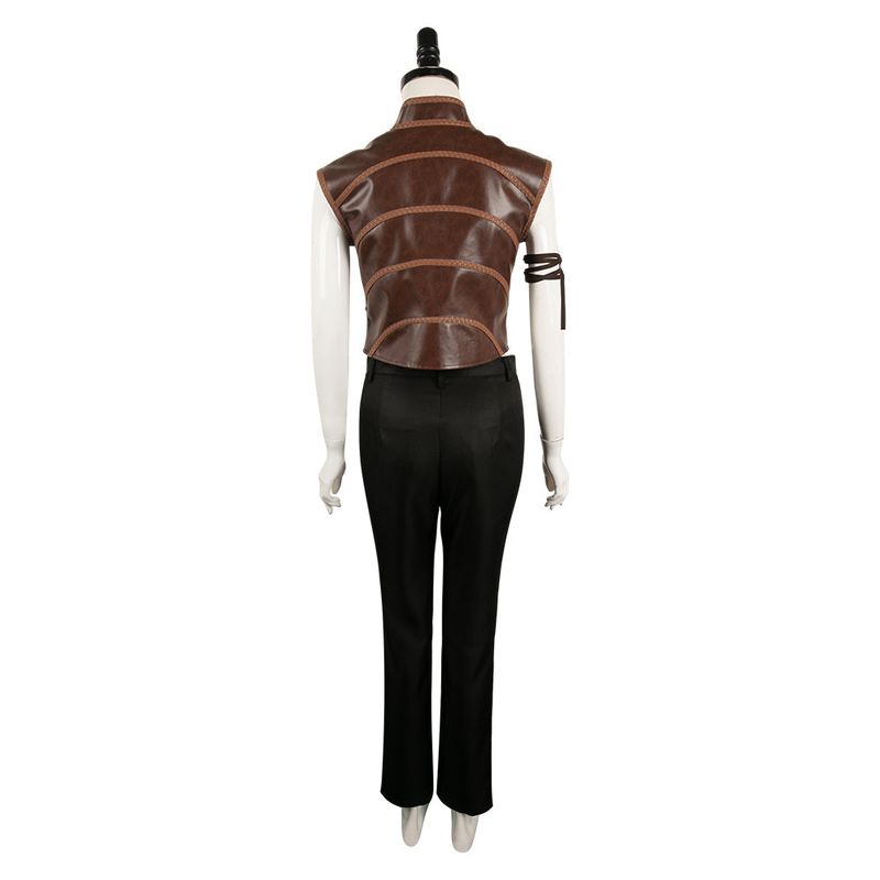 Senua Women Brown Outfit Cosplay Costume