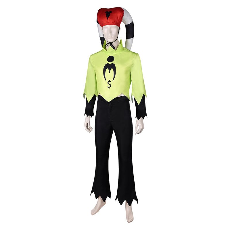Fizzarolli Yellow Suit With Hat Halloween Cosplay Costume